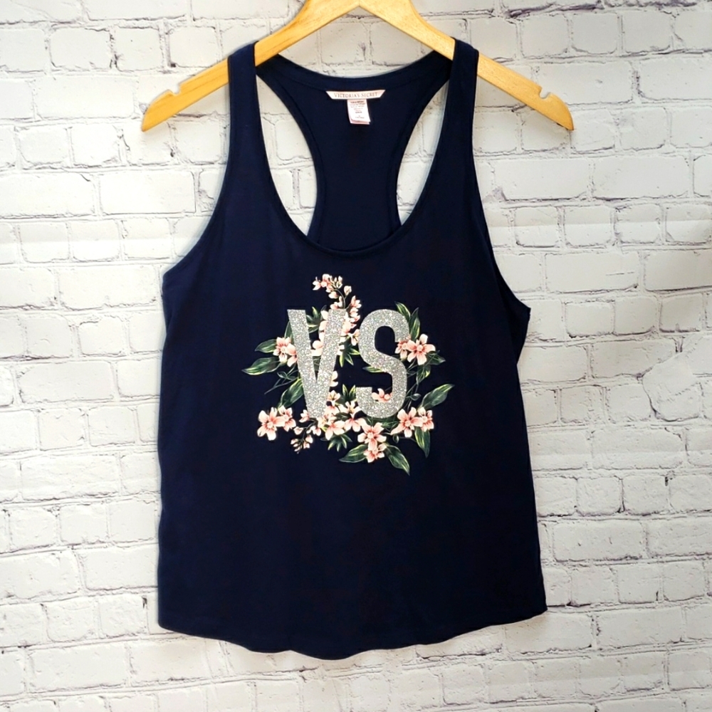 Victoria's Secret Tank Top Medium Blue